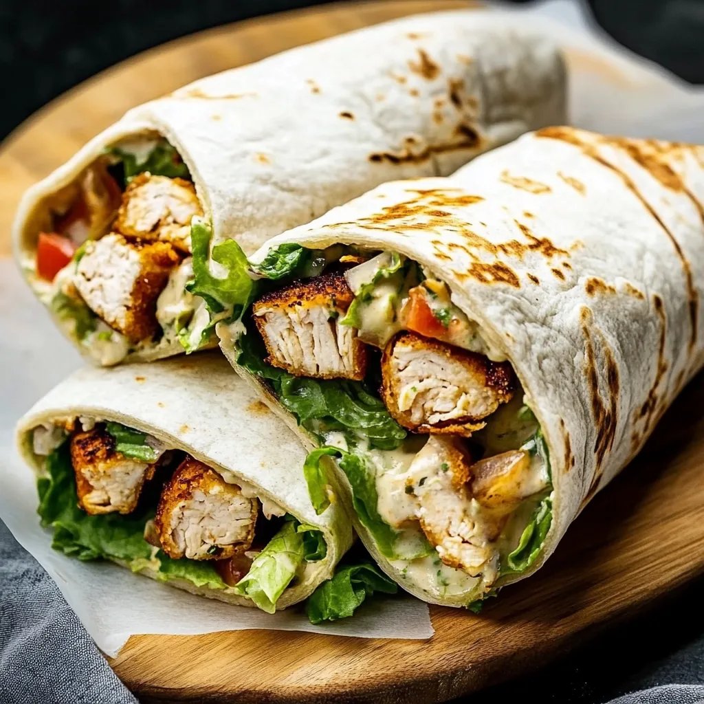 Chicken Caesar Wrap