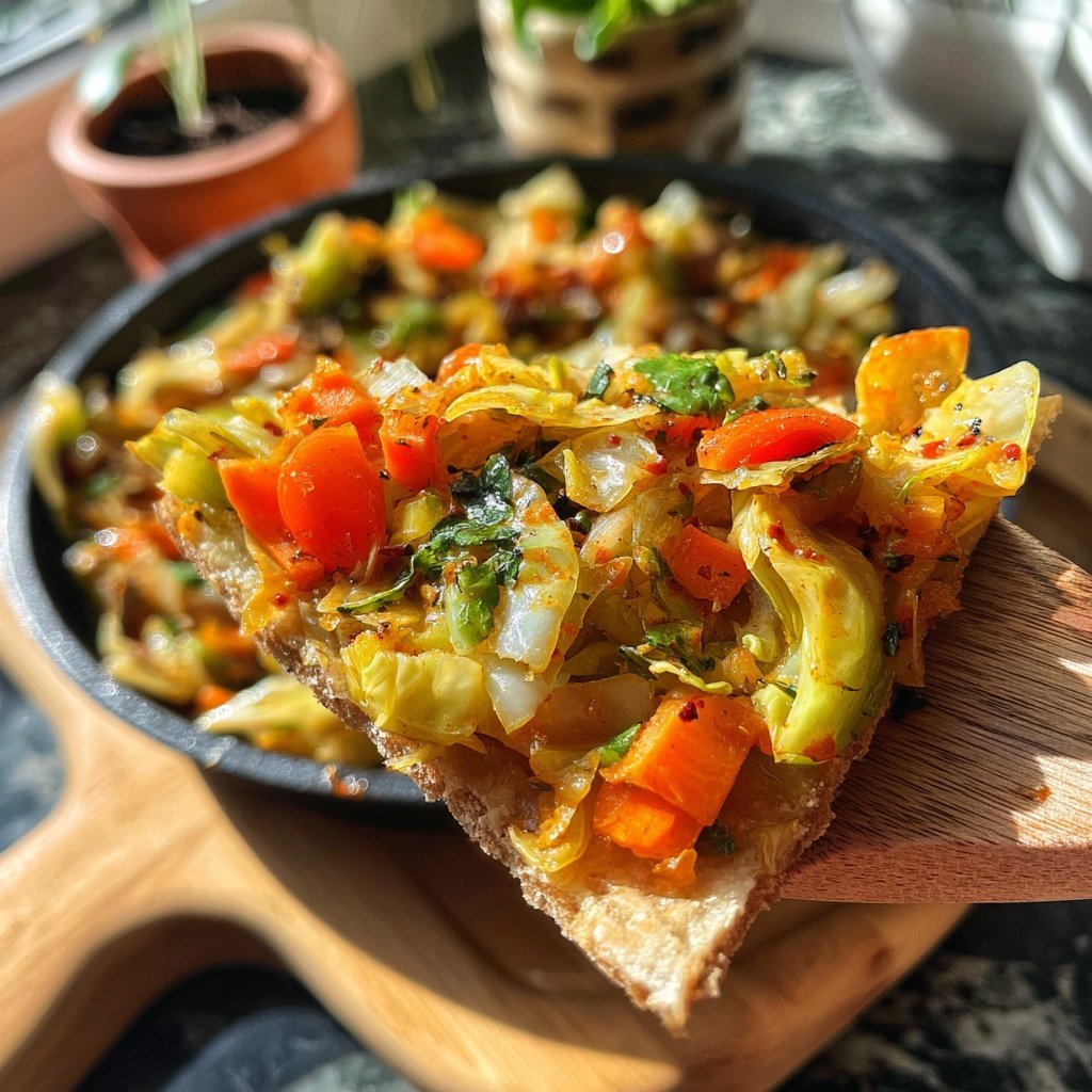 Asiatische Krautpfanne