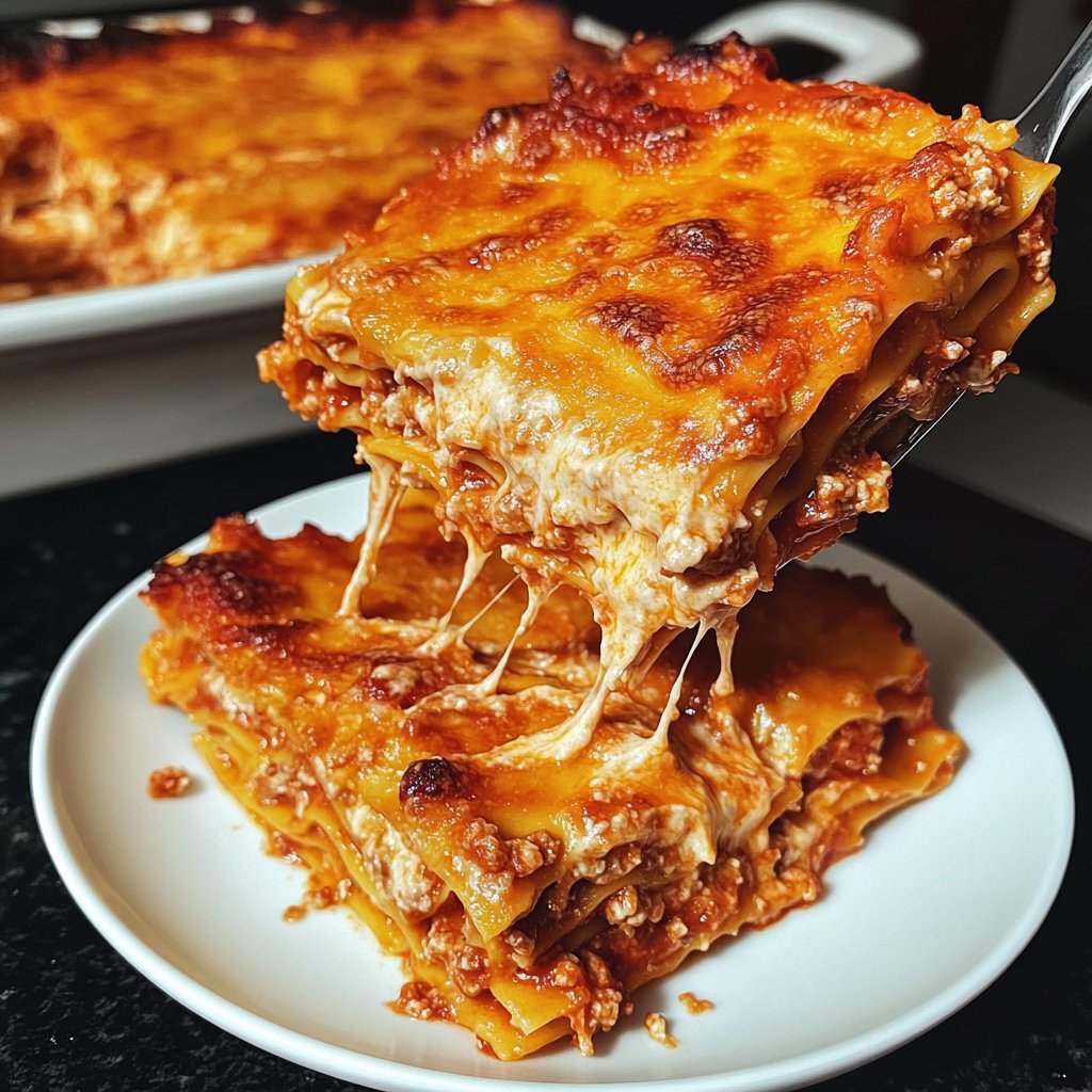 Lasagne mit cremiger Béchamelsauce