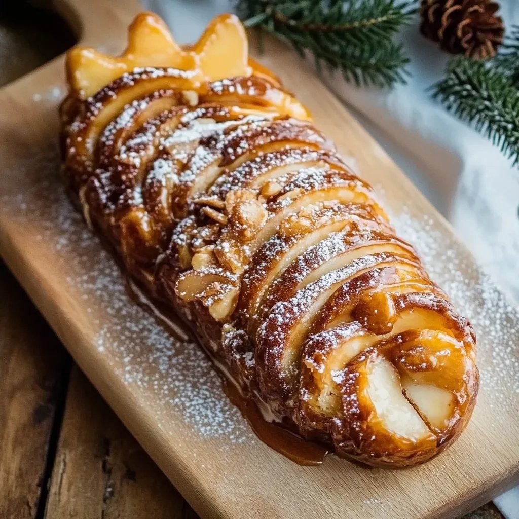 Blätterteig Tannenbäume