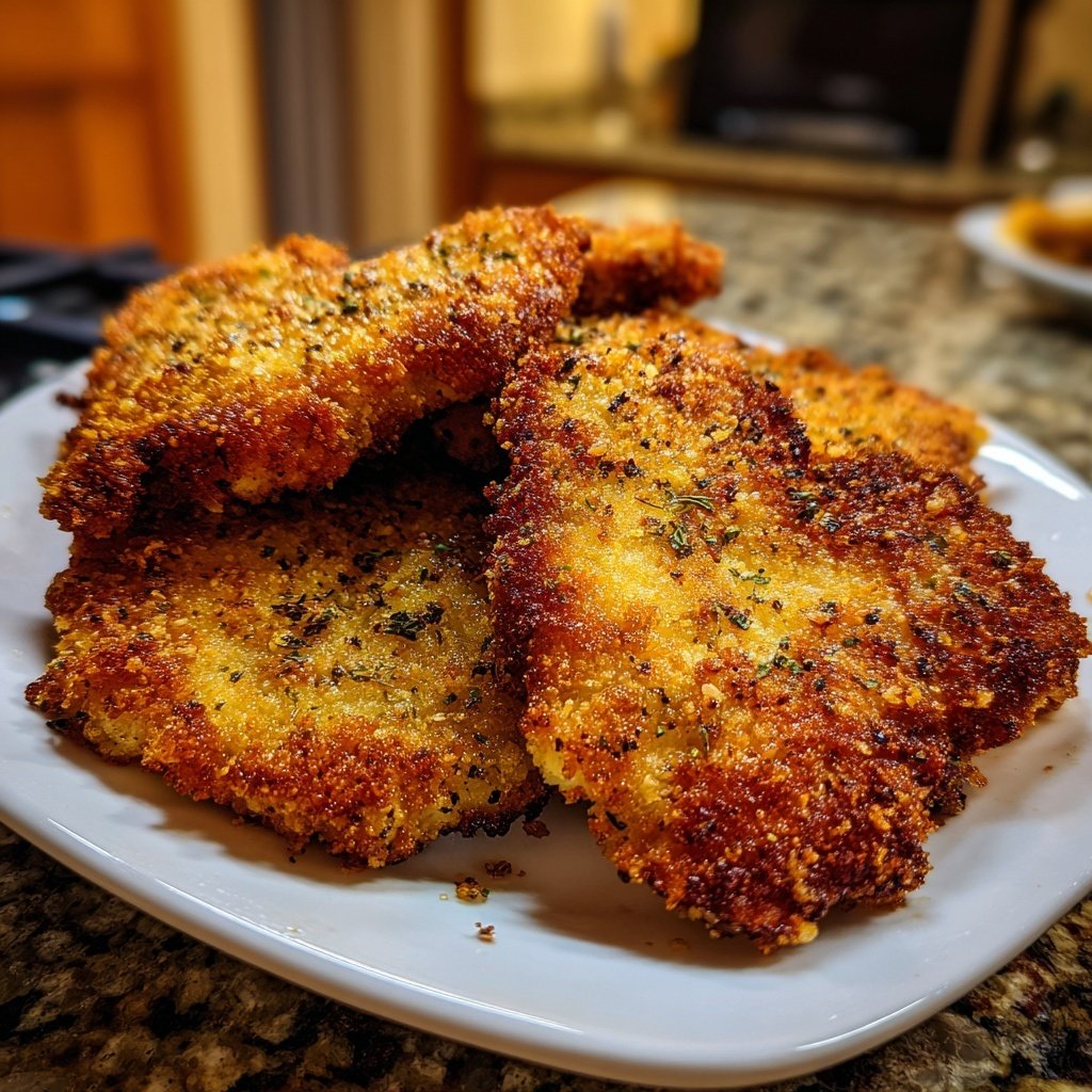 Blumenkohl Schnitzel Knusprig