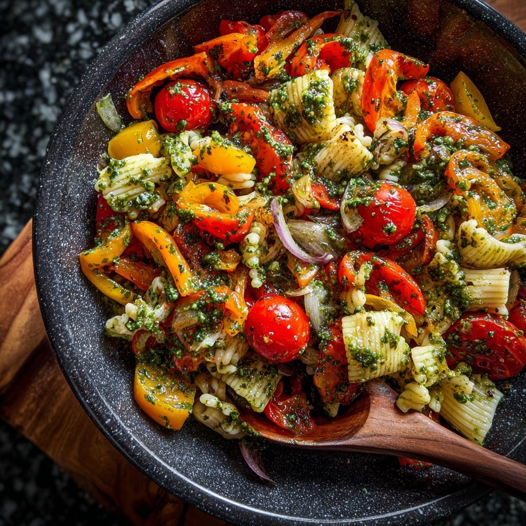 Grill Nudelsalat Mit Pesto
