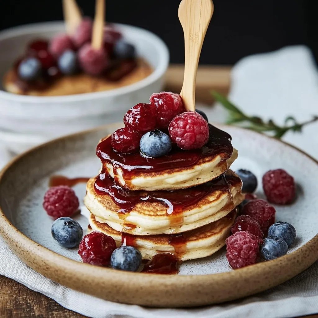 Mini-Pfannkuchen-Spieße!