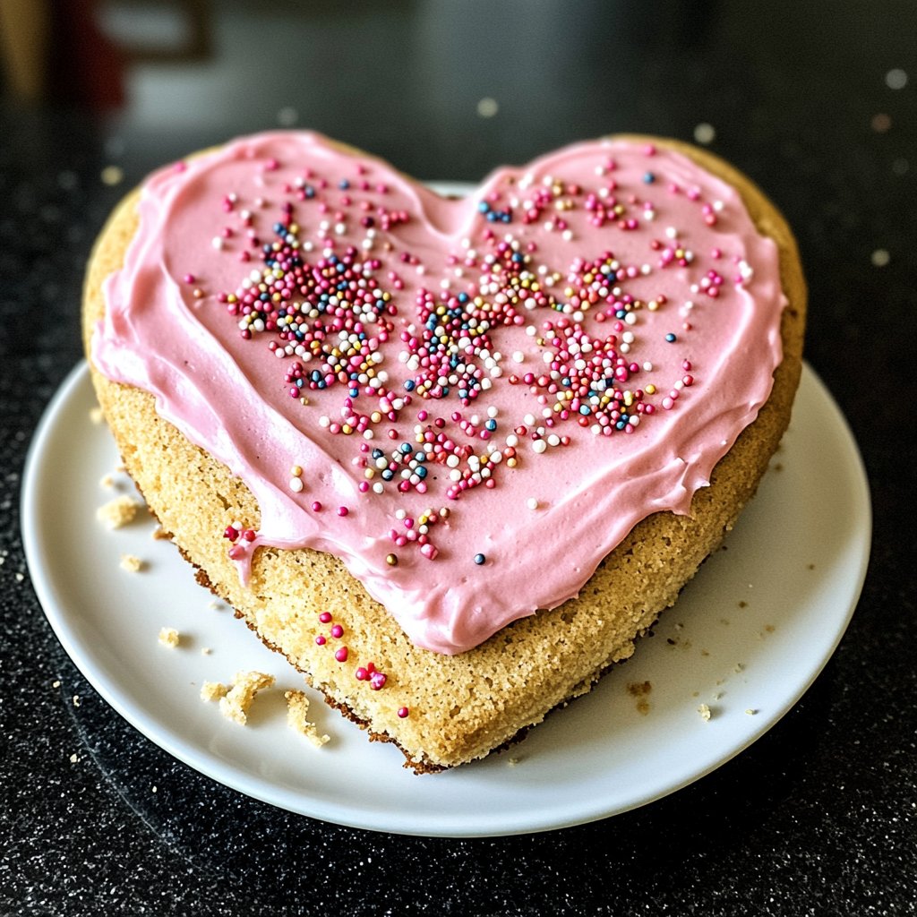 Herzkuchen zum Valentinstag